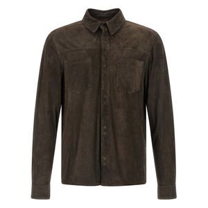 Giorgio Brato Men Suede Shirt